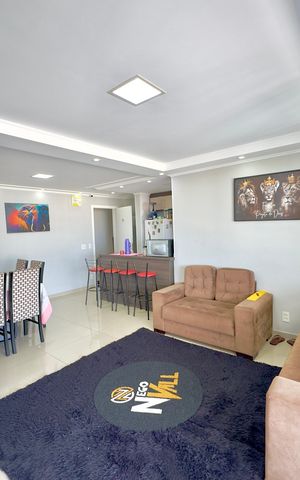 Apartamento para alugar com 80m², 2 quartos e 2 vagas Apartamento para alugar com 80m², 2 quartos e 2 vagasSala