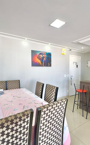 Apartamento para alugar com 80m², 2 quartos e 2 vagas Apartamento para alugar com 80m², 2 quartos e 2 vagasSala de Jantar