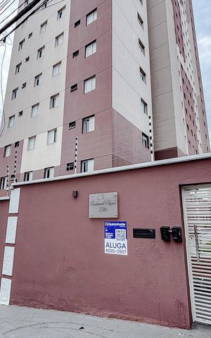 Apartamento para alugar com 40m², 2 quartos e sem vagaFachada com Placa