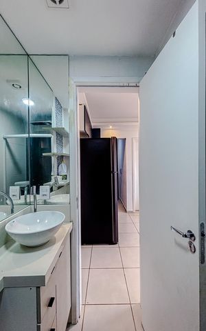 Apartamento para alugar com 40m², 2 quartos e sem vagaBanheiro