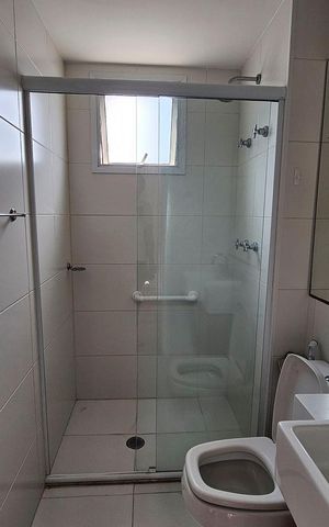 Apartamento para alugar com 143m², 3 quartos e 2 vagas Apartamento para alugar com 143m², 3 quartos e 2 vagasBanheiro da Suíte 1