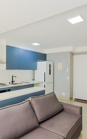Apartamento à venda com 46m², 2 quartos e 1 vagaSala