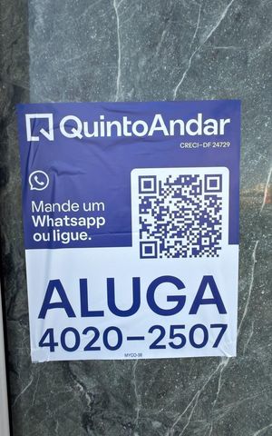 Apartamento para alugar com 37m², 1 quarto e 1 vaga
