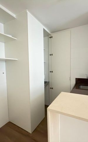 Apartamento para alugar com 37m², 1 quarto e 1 vaga