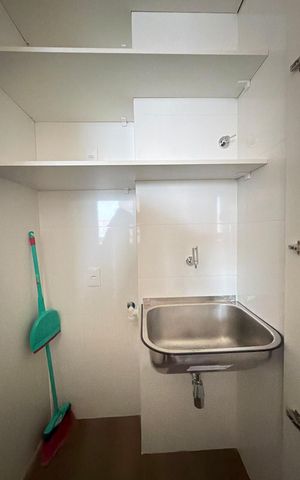Apartamento para alugar com 37m², 1 quarto e 1 vaga