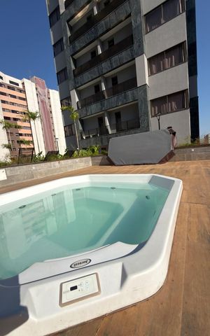 Apartamento para alugar com 37m², 1 quarto e 1 vaga