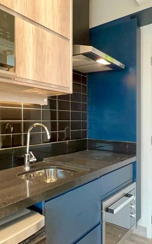 Studio à venda com 26m², 1 quarto e sem vaga Studio à venda com 26m², 1 quarto e sem vagaCozinha