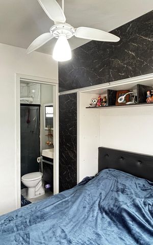 Apartamento à venda com 55m², 2 quartos e 2 vagas Apartamento à venda com 55m², 2 quartos e 2 vagasSuite
