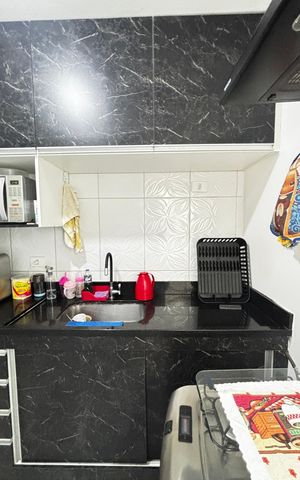 Apartamento à venda com 55m², 2 quartos e 2 vagas Apartamento à venda com 55m², 2 quartos e 2 vagasCozinha