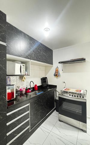 Apartamento à venda com 55m², 2 quartos e 2 vagas Apartamento à venda com 55m², 2 quartos e 2 vagasCozinha