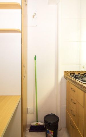 Apartamento para alugar com 32m², 1 quarto e sem vaga Apartamento para alugar com 32m², 1 quarto e sem vagaCozinha