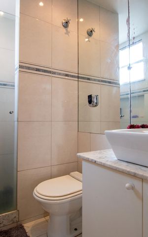 Apartamento à venda com 84m², 3 quartos e 1 vaga Apartamento à venda com 84m², 3 quartos e 1 vagaBanheiro Suíte