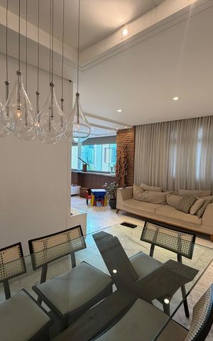 Apartamento à venda com 110m², 3 quartos e 2 vagas Apartamento à venda com 110m², 3 quartos e 2 vagasSala