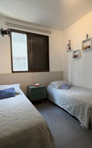 Apartamento à venda com 110m², 3 quartos e 2 vagas Apartamento à venda com 110m², 3 quartos e 2 vagasQuarto 2