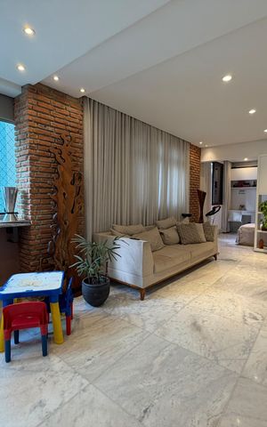 Apartamento à venda com 110m², 3 quartos e 2 vagas Apartamento à venda com 110m², 3 quartos e 2 vagasSala