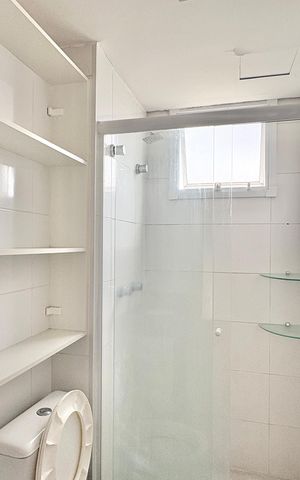 Apartamento à venda com 42m², 2 quartos e 1 vaga Apartamento à venda com 42m², 2 quartos e 1 vagaBanheiro