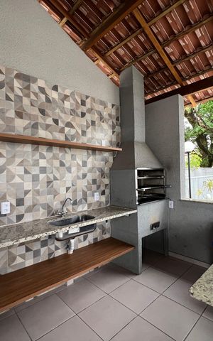 Apartamento para alugar com 46m², 2 quartos e 1 vaga Apartamento para alugar com 46m², 2 quartos e 1 vagaÁrea comum - Churrasqueira