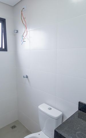 Apartamento para alugar com 45m², 1 quarto e sem vaga Apartamento para alugar com 45m², 1 quarto e sem vagaBanheiro Salão de Festas