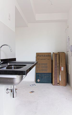 Studio à venda com 20m², 1 quarto e sem vaga Studio à venda com 20m², 1 quarto e sem vagaCozinha