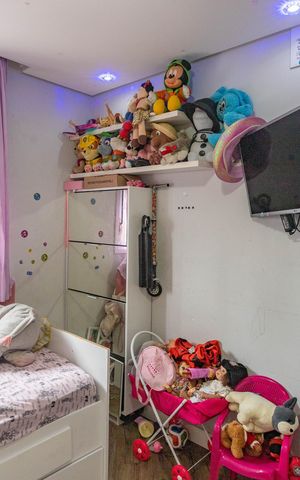 Apartamento à venda com 88m², 3 quartos e 2 vagas Apartamento à venda com 88m², 3 quartos e 2 vagasQuarto 2