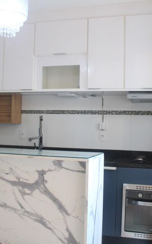 Apartamento para alugar com 55m², 2 quartos e 2 vagasCozinha