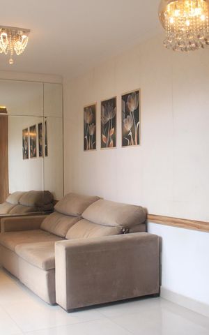 Apartamento para alugar com 55m², 2 quartos e 2 vagasSala