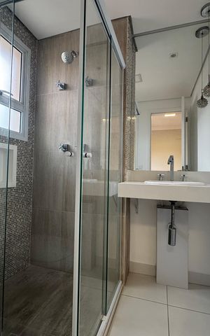 Apartamento para alugar com 110m², 3 quartos e 2 vagasBanheiro da Suíte 2