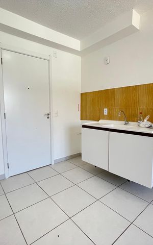 Apartamento para alugar com 33m², 2 quartos e 1 vaga Apartamento para alugar com 33m², 2 quartos e 1 vagaCozinha e Área de Serviço