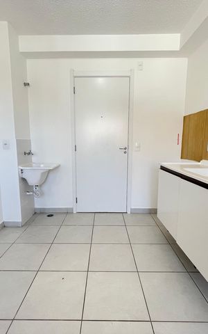 Apartamento para alugar com 33m², 2 quartos e 1 vaga Apartamento para alugar com 33m², 2 quartos e 1 vagaCozinha e Área de Serviço
