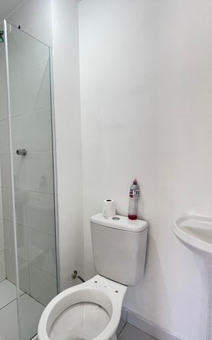 Apartamento para alugar com 33m², 2 quartos e 1 vaga Apartamento para alugar com 33m², 2 quartos e 1 vagaBanheiro