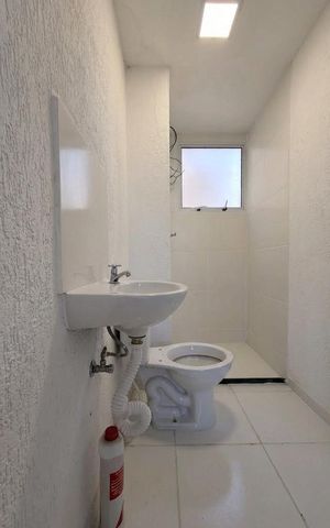 Apartamento para alugar com 42m², 2 quartos e 1 vaga Apartamento para alugar com 42m², 2 quartos e 1 vagaBanheiro social