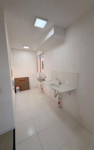 Apartamento para alugar com 42m², 2 quartos e 1 vaga Apartamento para alugar com 42m², 2 quartos e 1 vagaCozinha/Área de serviço
