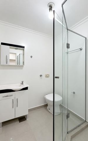 Apartamento para alugar com 50m², 1 quarto e sem vaga Apartamento para alugar com 50m², 1 quarto e sem vagaBanheiro social