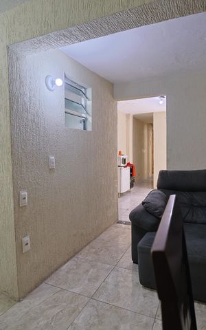 Casa para alugar com 50m², 2 quartos e 1 vagaSala