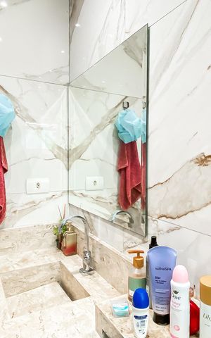 Casa à venda com 83m², 2 quartos e 2 vagas Casa à venda com 83m², 2 quartos e 2 vagasBanheiro da Suíte 1