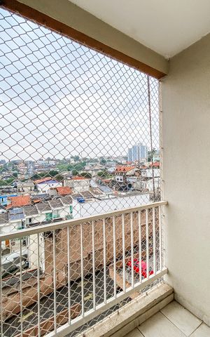 Apartamento à venda com 57m², 2 quartos e 1 vaga Apartamento à venda com 57m², 2 quartos e 1 vagaVaranda