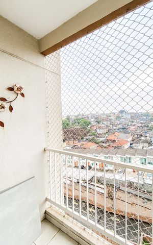 Apartamento à venda com 57m², 2 quartos e 1 vaga Apartamento à venda com 57m², 2 quartos e 1 vagaVaranda