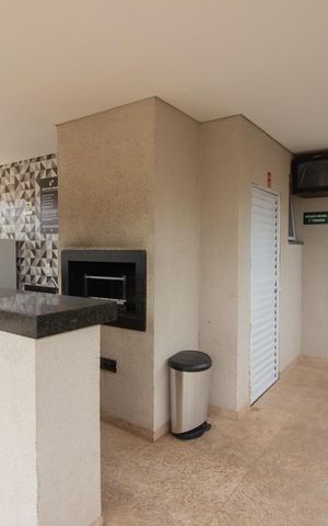 Apartamento para alugar com 44m², 2 quartos e 1 vaga Apartamento para alugar com 44m², 2 quartos e 1 vagaÁrea comum - Churrasqueira