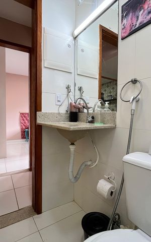 Apartamento para alugar com 60m², 2 quartos e sem vaga Apartamento para alugar com 60m², 2 quartos e sem vagaBanheiro