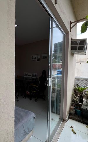 Apartamento para alugar com 60m², 2 quartos e sem vaga Apartamento para alugar com 60m², 2 quartos e sem vagaVaranda do Quarto 2