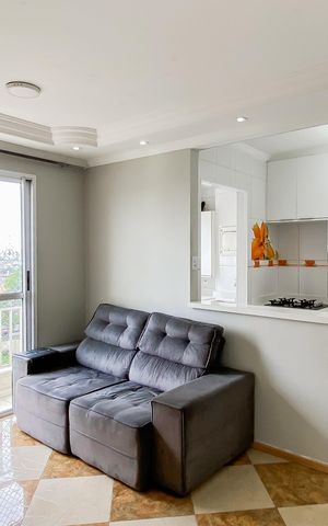 Apartamento para alugar com 49m², 2 quartos e 1 vaga Apartamento para alugar com 49m², 2 quartos e 1 vagaSala
