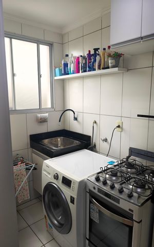 Apartamento à venda com 45m², 2 quartos e 1 vaga Apartamento à venda com 45m², 2 quartos e 1 vagaÁrea de serviço