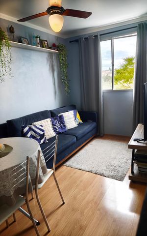 Apartamento à venda com 45m², 2 quartos e 1 vaga Apartamento à venda com 45m², 2 quartos e 1 vagaSala