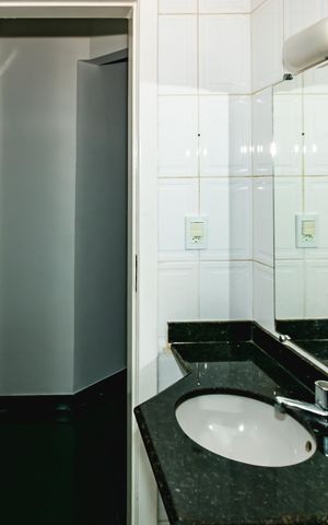 Apartamento para alugar com 55m², 1 quarto e 1 vagaBanheiro Social