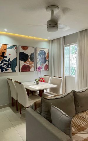 Apartamento para alugar com 56m², 3 quartos e 1 vaga Apartamento para alugar com 56m², 3 quartos e 1 vagaSala