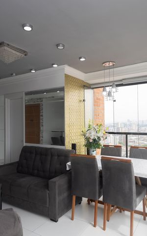 Apartamento à venda com 45m², 2 quartos e 1 vaga Apartamento à venda com 45m², 2 quartos e 1 vagaSala