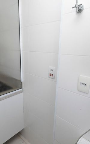 Apartamento à venda com 66m², 2 quartos e 2 vagasCOZINHA + ÁREA DE SERVIÇO