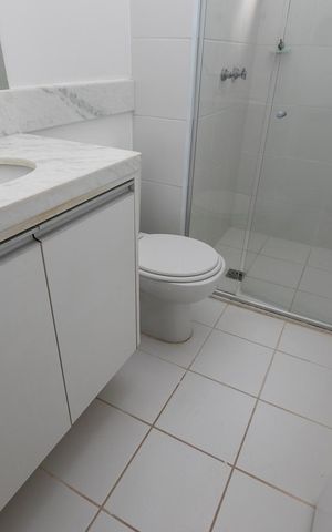 Apartamento à venda com 66m², 2 quartos e 2 vagasBANHEIRO SUITE Nº 1