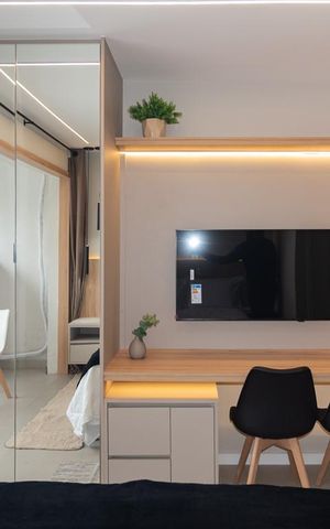 Apartamento para alugar com 25m², 1 quarto e sem vaga