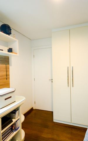 Apartamento à venda com 114m², 3 quartos e 3 vagasQuarto 3